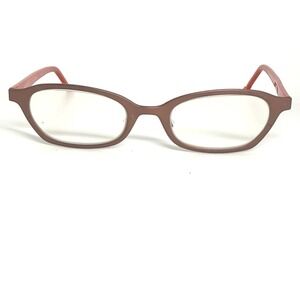 l.a. Eyeworks Donna Su 828M Titanium Eyeglasses‎ Frames Red Brown Japan 21948
